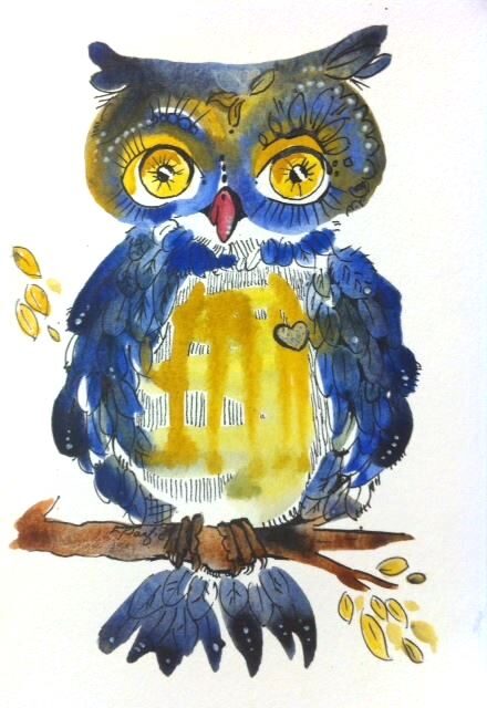 Pinstriped Doubloon Woot Owl
