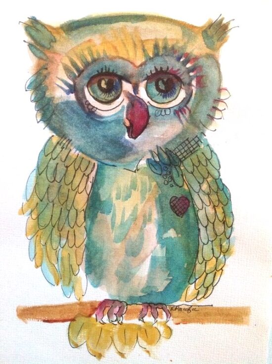 Red beaked Booby Woot Owl